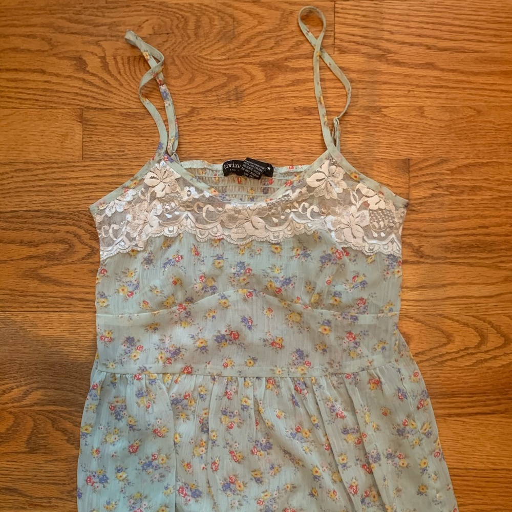 lacy tank top